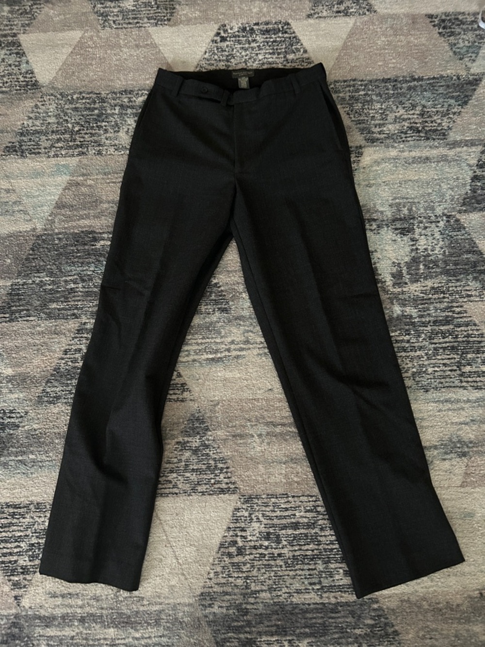 Banana Republic Dark Charcoal Stretch Dress Pants